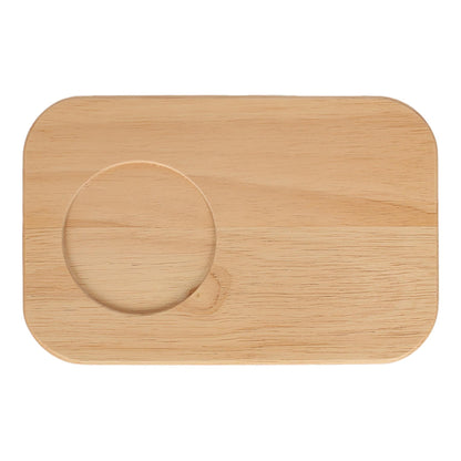 Wooden Tea &amp; Biscuit Serving Board - 23cm x 15cm