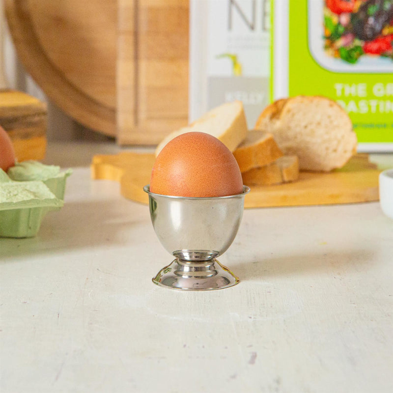 5cm Stainless Steel Egg Cups - Pack of 6 - By Argon Tableware
