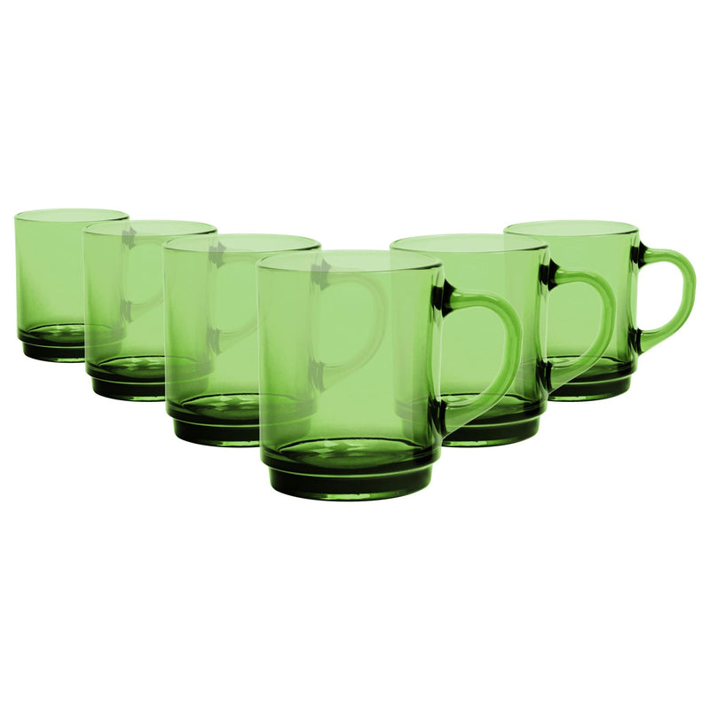 260ml Versailles Glass Mugs - Pack of Six - By Duralex