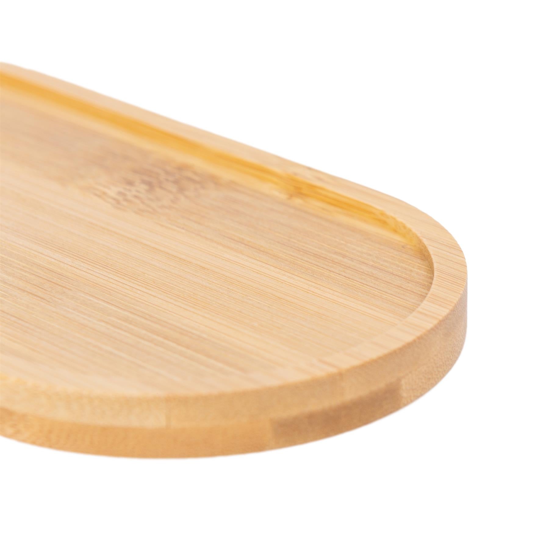 Bamboo Soap Dispenser Tray - 17.5cm