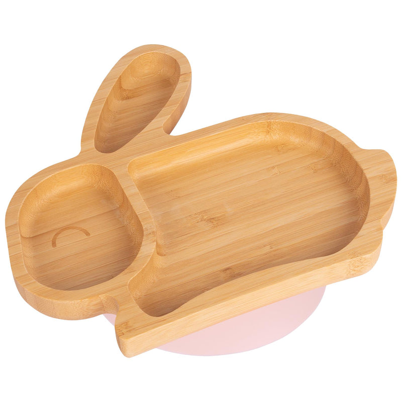 Bamboo Rabbit Baby Feeding Plate with Suction Cup - By Tiny Dining