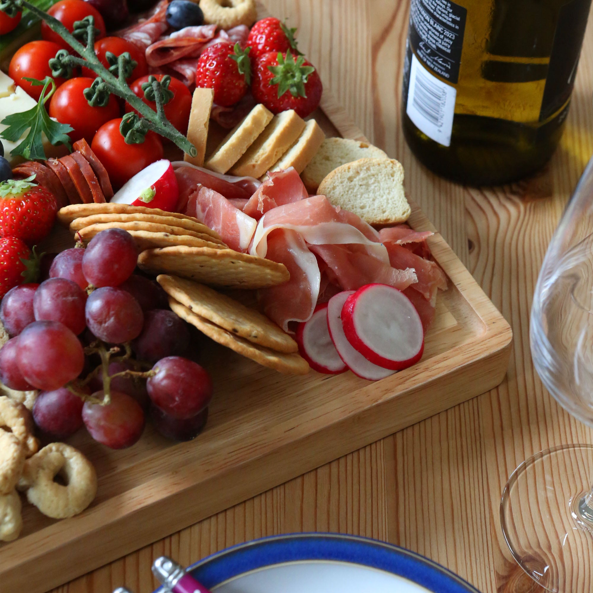 Wooden Butchers Block Chopping Board - 45cm x 30cm