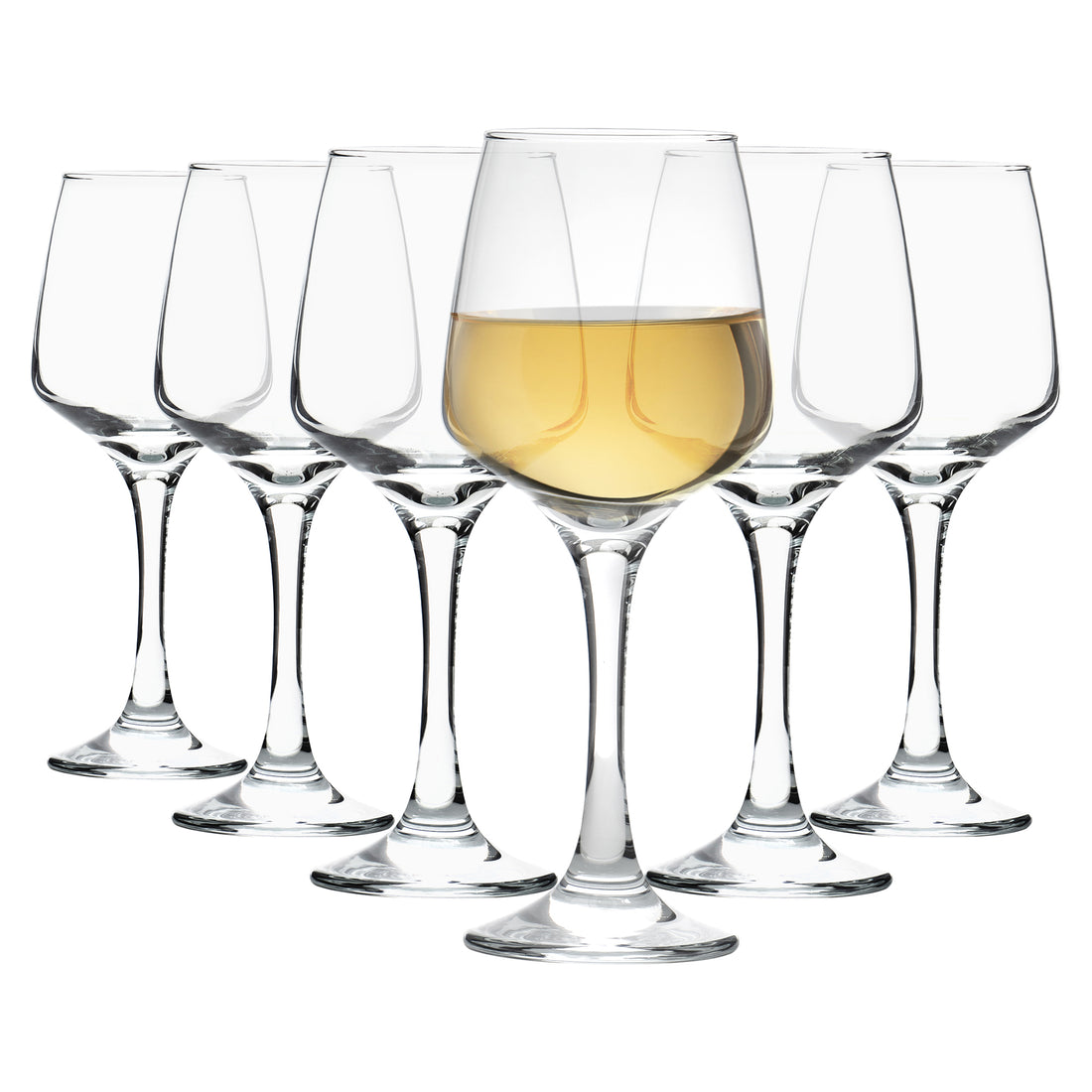 295ml Tallo Wine Glasses - Pack of Six - By Argon Tableware