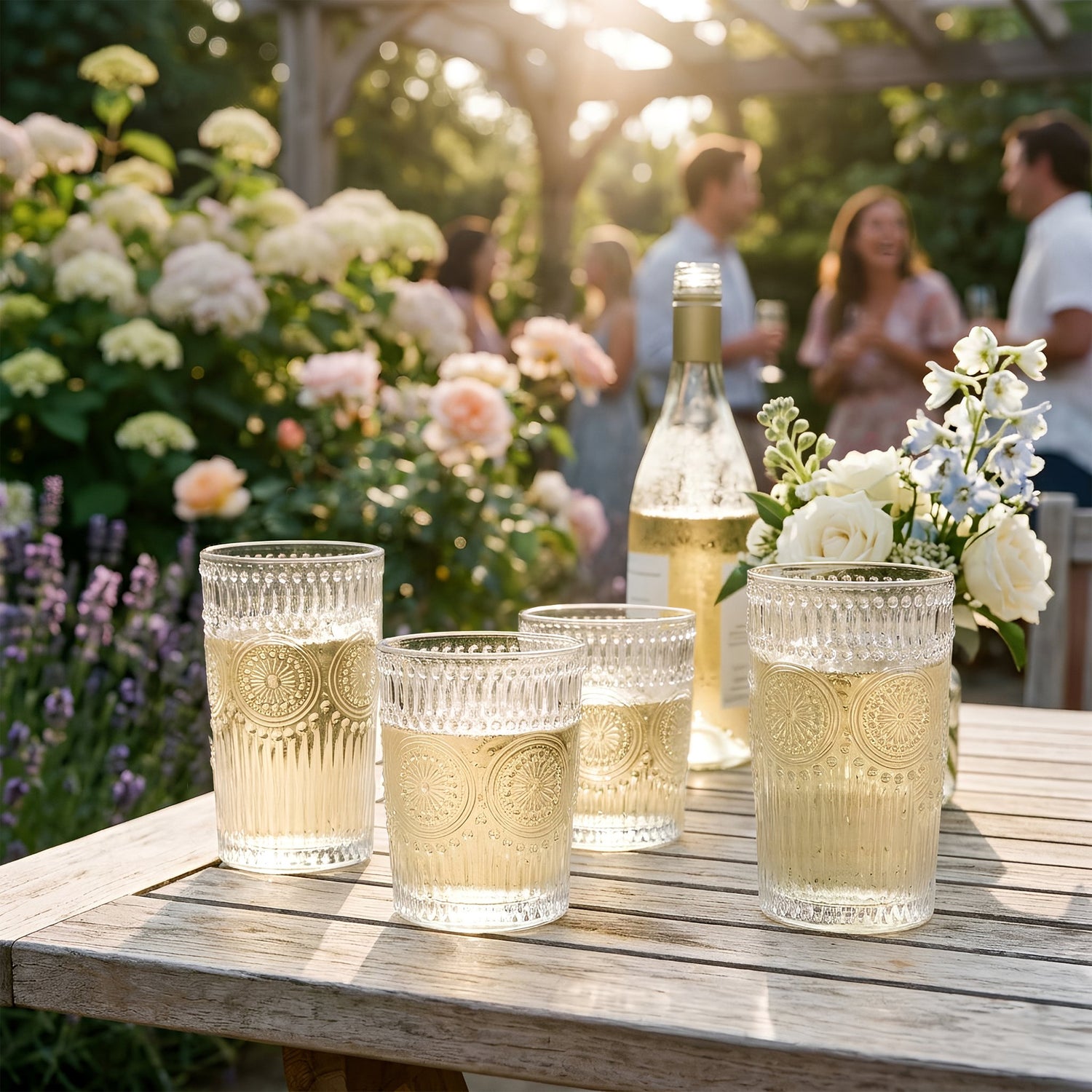12pc Amore Glass Tumbler Set