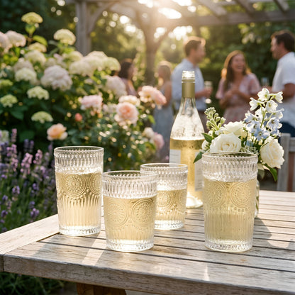 12pc Amore Glass Tumbler Set
