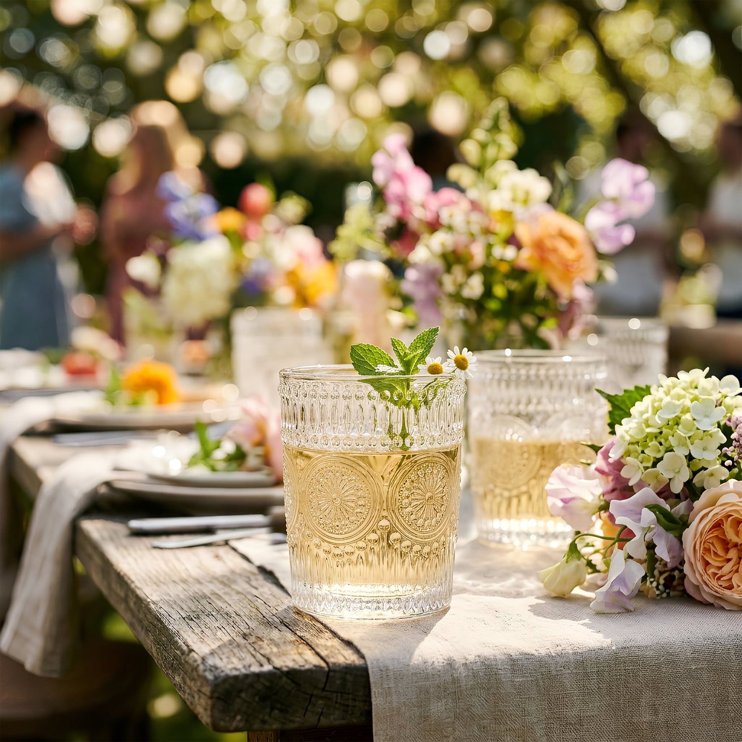 12pc Amore Glass Tumbler Set