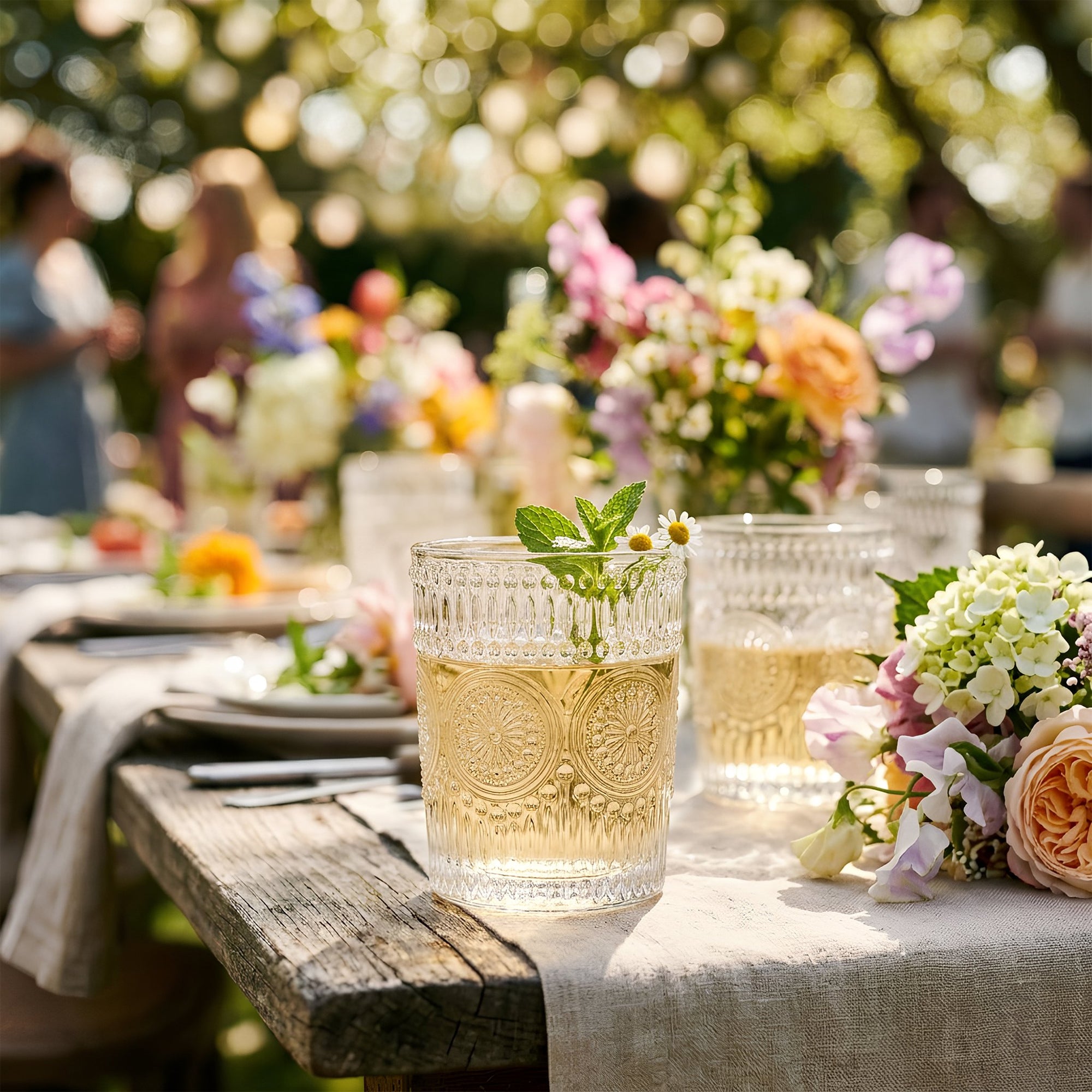 12pc Amore Glass Tumbler Set