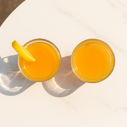 125ml Fluted Juice Glasses - Pack of 6