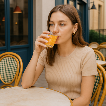 125ml Fluted Juice Glasses - Pack of 6