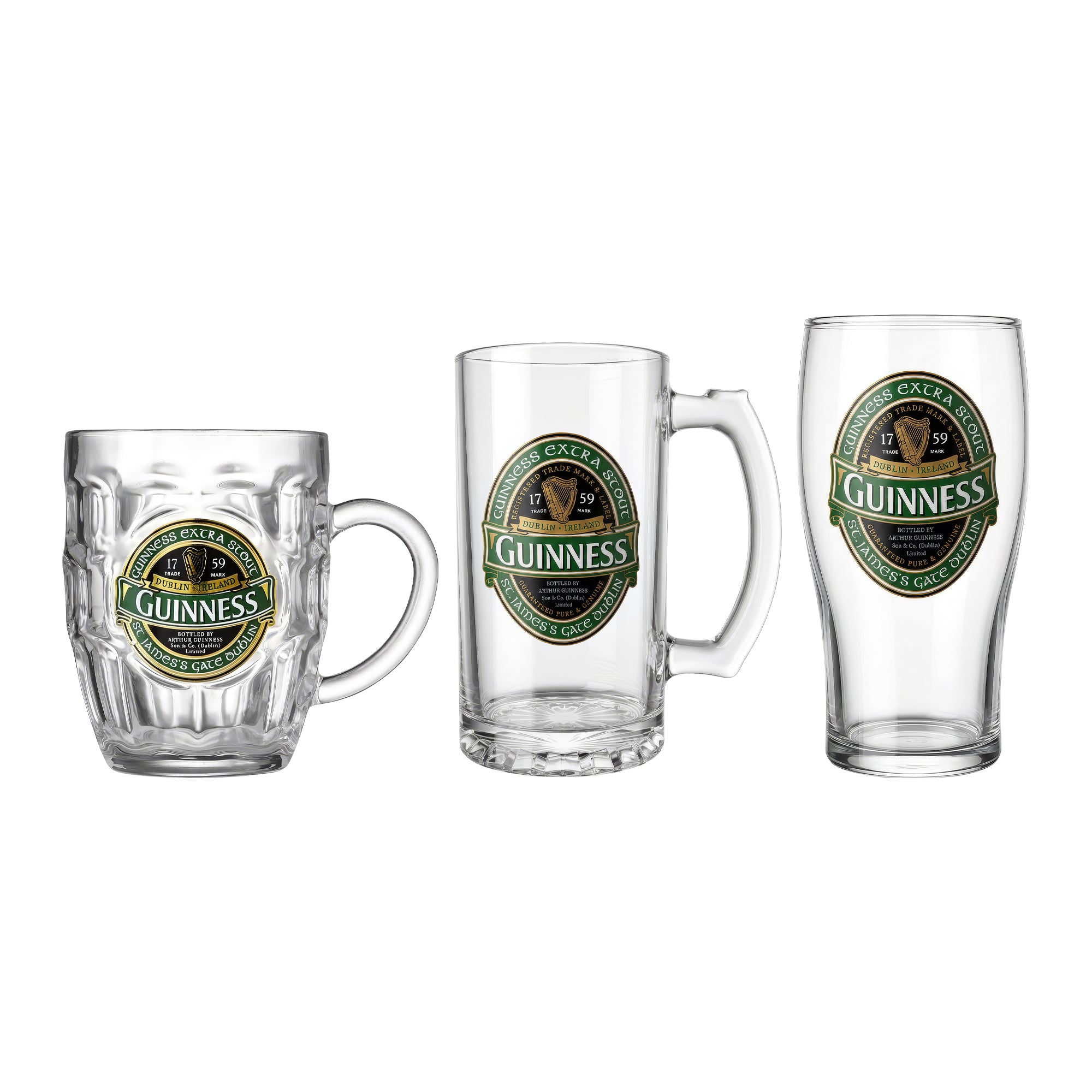 Guinness Ireland Glasses