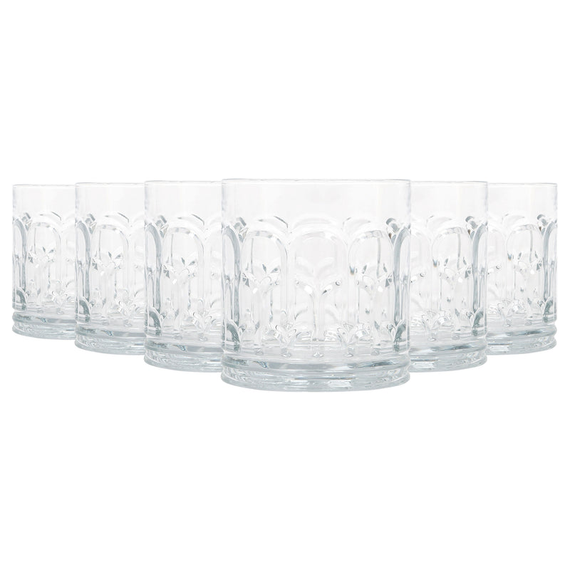 370ml Archie Whisky Glasses - Pack of Six - By LAV