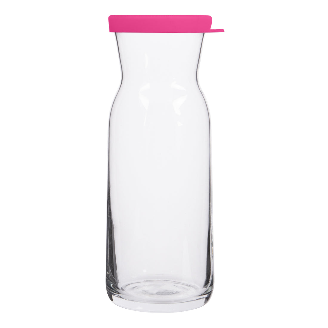 700ml Fonte Glass Carafe with Pink Silicone Lid
