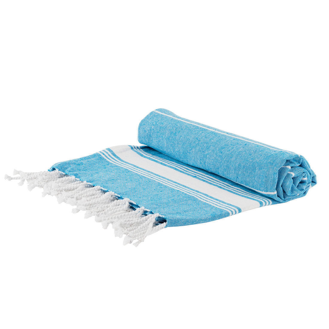 Light Blue 170cm x 90cm Turkish Cotton Beach Towel