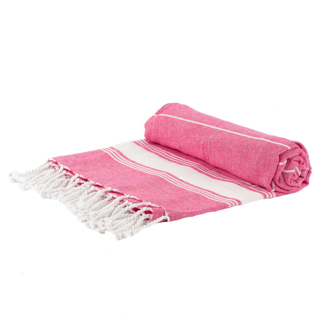Pink 170cm x 90cm Turkish Cotton Beach Towel