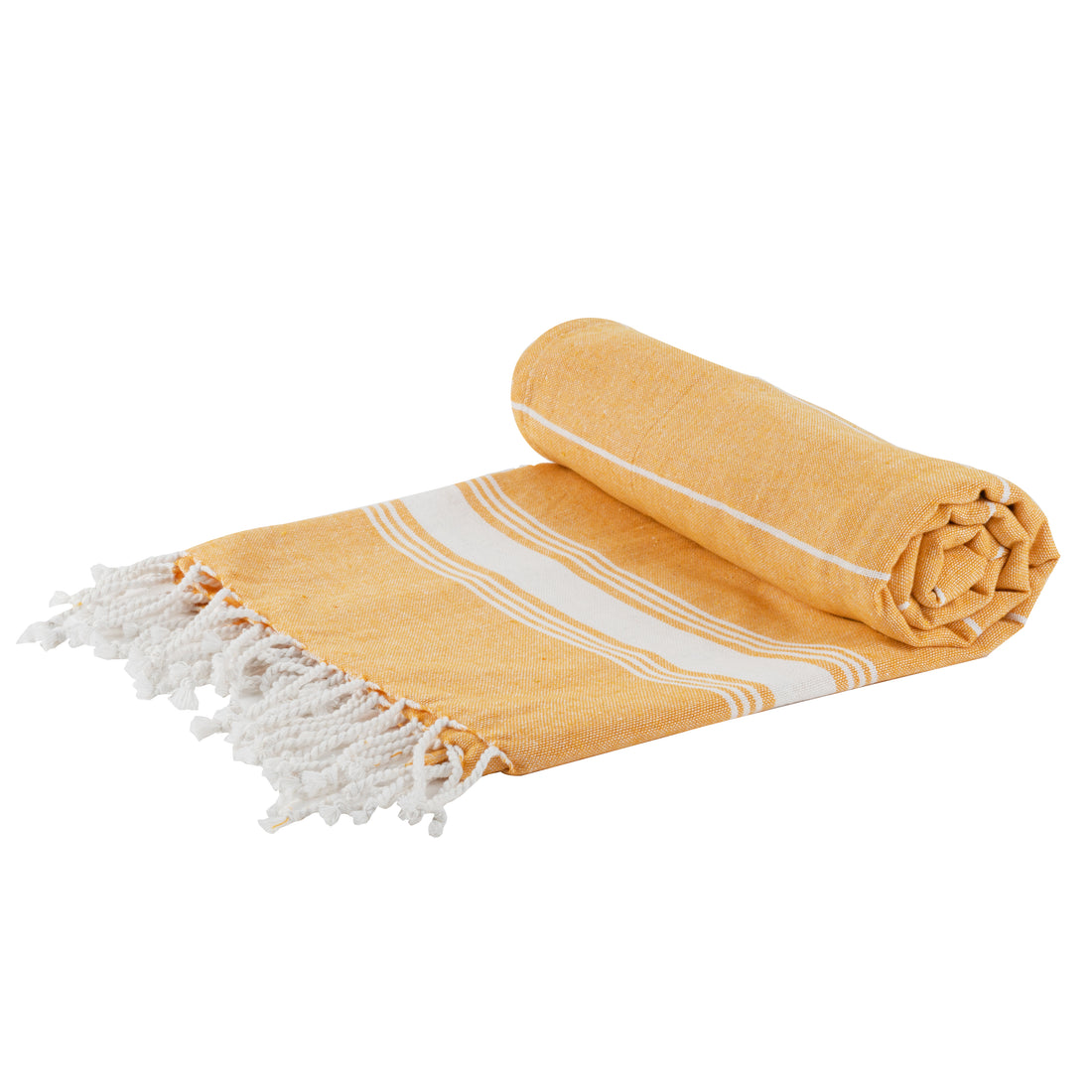 Yellow 170cm x 90cm Turkish Cotton Beach Towel
