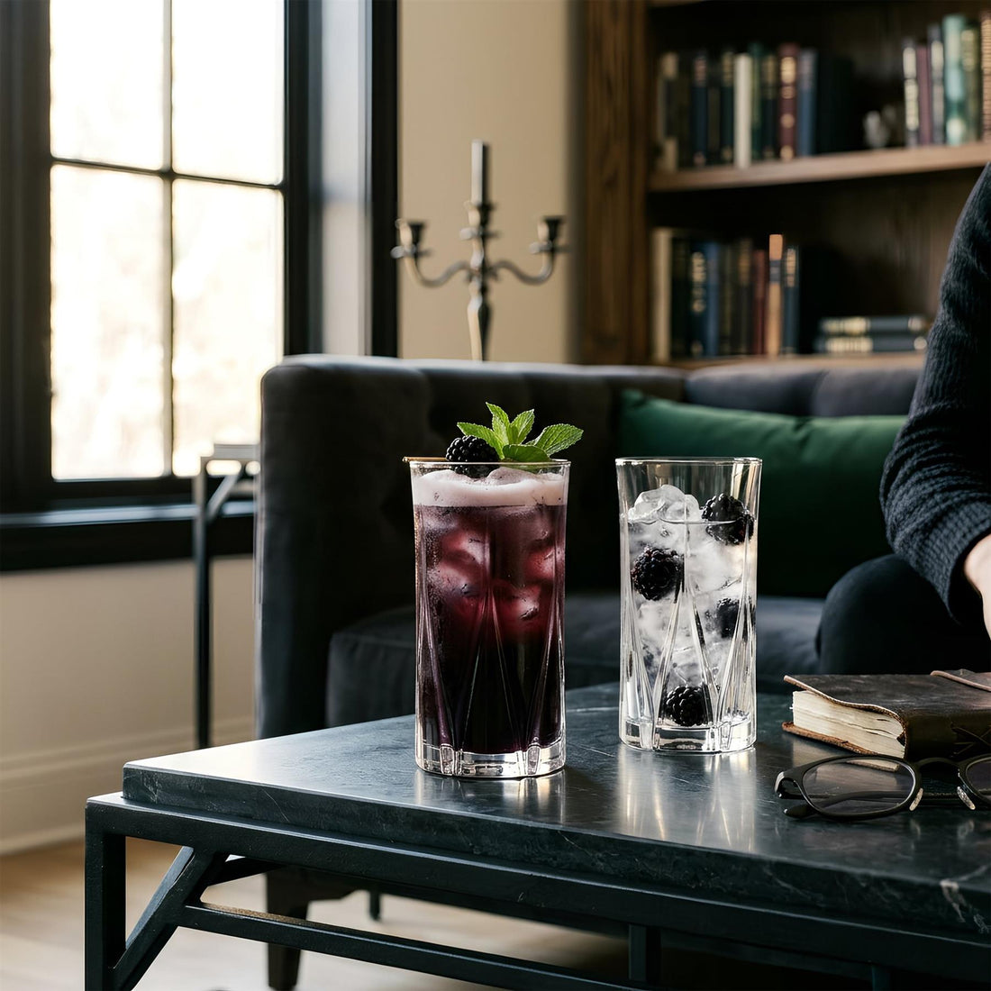 380ml Zoey Highball Glasses - Pack of 6