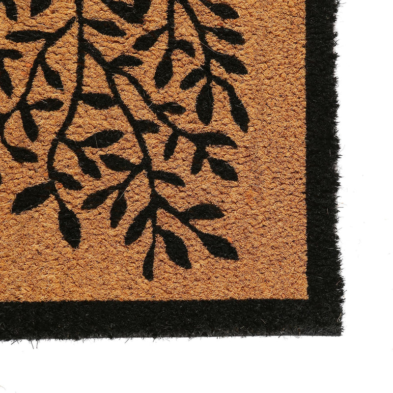 Coir Door Mat - 75cm x 45cm - Tree of Life - By Nicola Spring