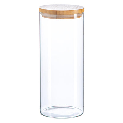 1.5L Wooden Lid Storage Jar - By Argon Tableware