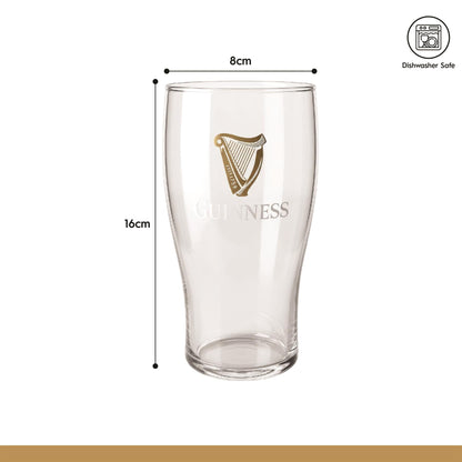 Guinness Tulip Pint Glass