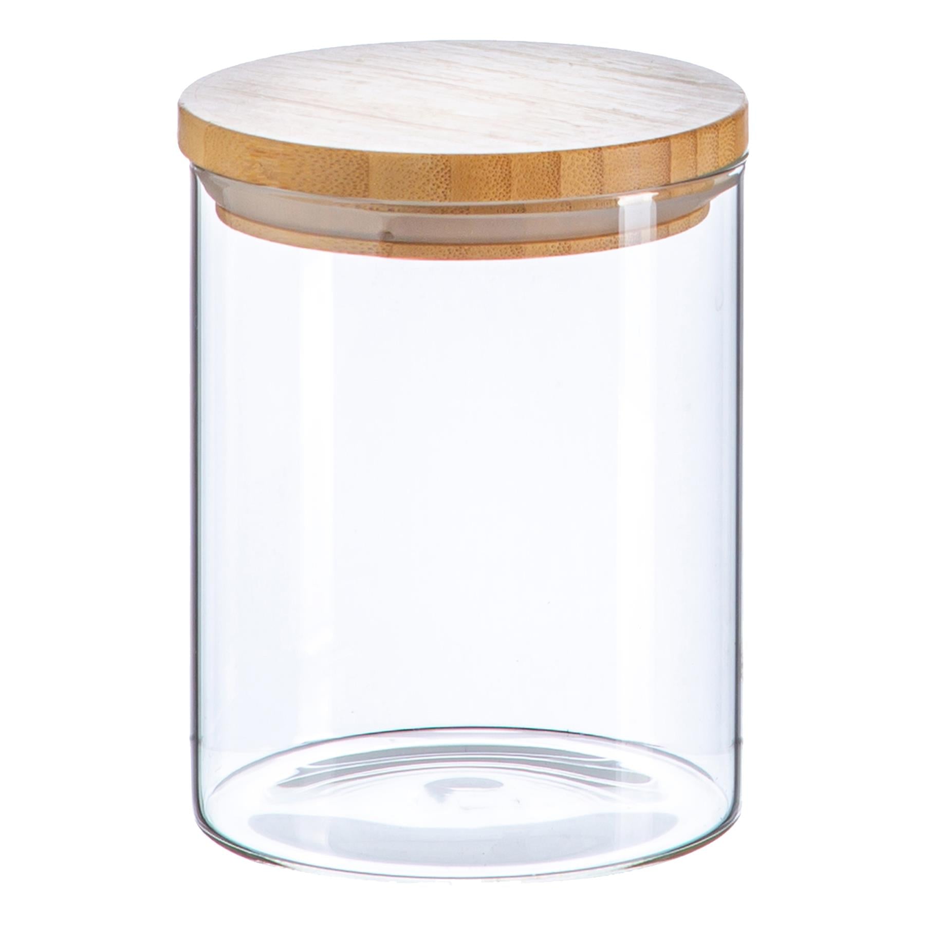 750ml Wooden Lid Storage Jar - By Argon Tableware