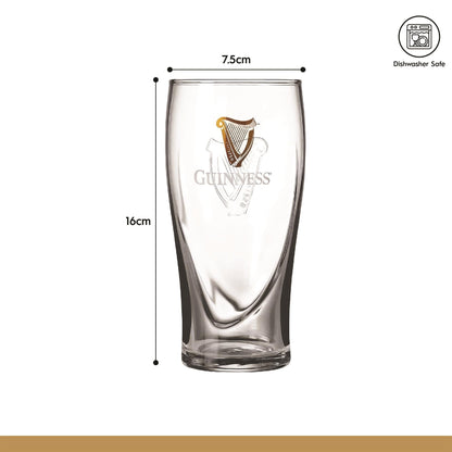 Guinness 2 Piece Embossed Can Glass Set