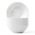 Round Opalware Cereal Bowls - 16cm - White - Pack of 6