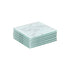 Square Glass Coasters - Marble - Pack of 6 - By Harbour Housewares