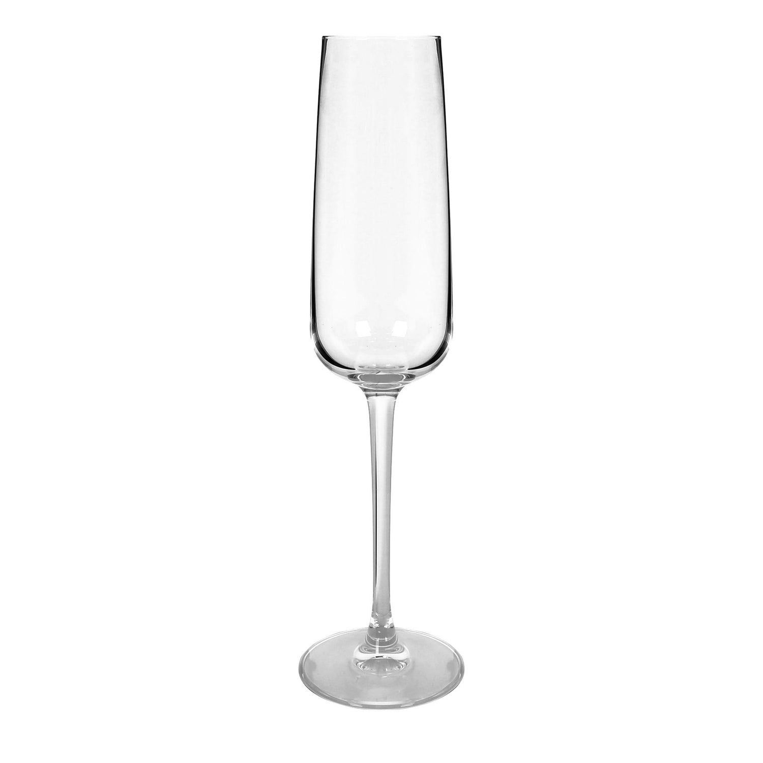 230ml Knightsbridge Crystal Champagne Flutes - Pack of 6