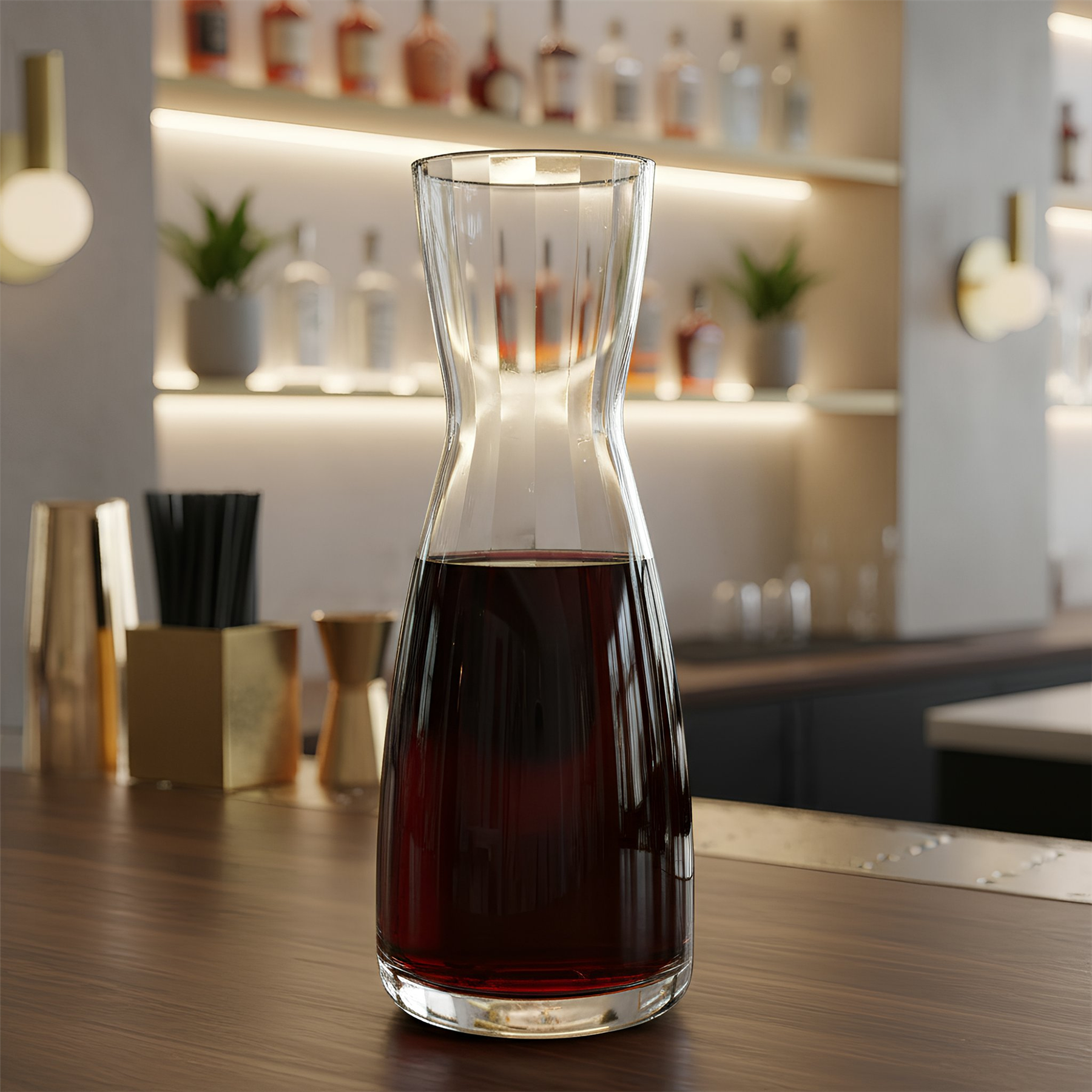 1.1L Hoxton Optic Crystal Carafe