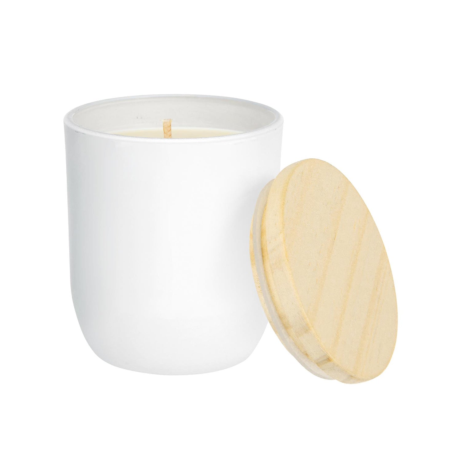 White Soy Wax Scented Candle - 130g - Coconut &amp; Lime