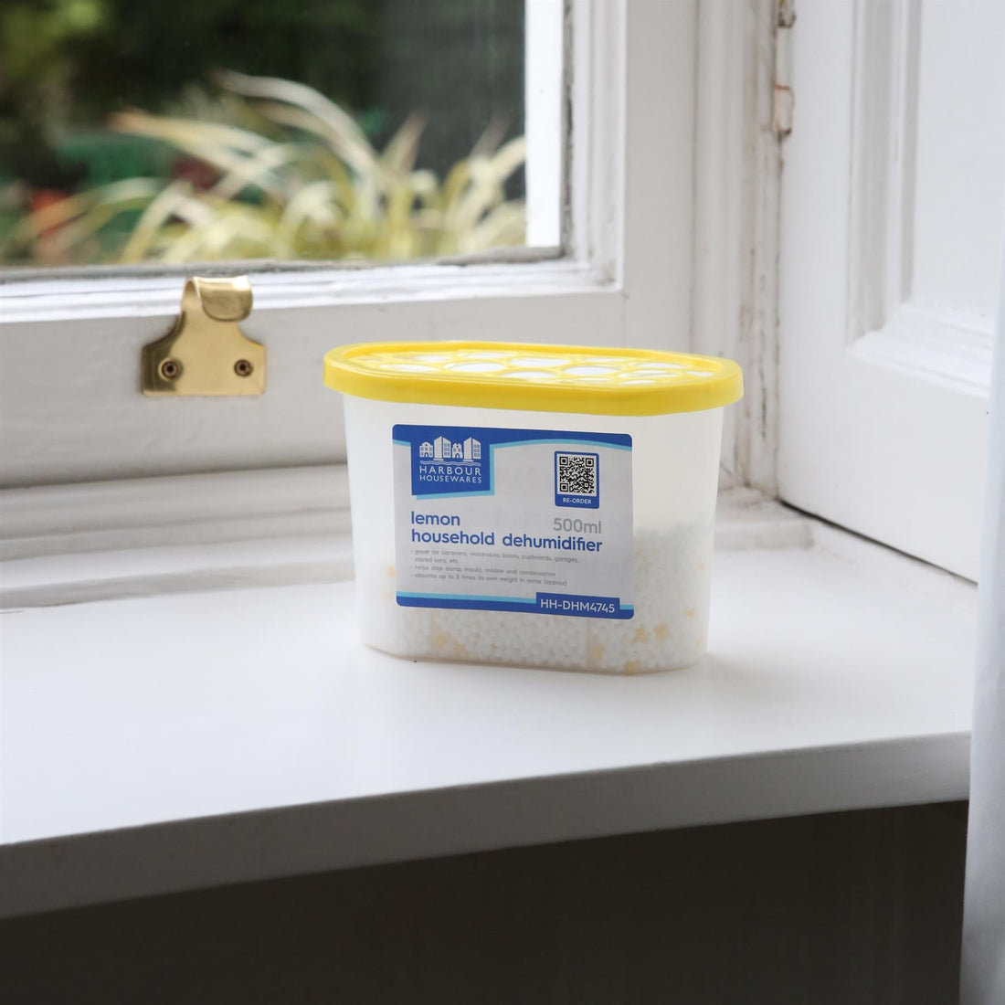 500ml Lemon-Scented Moisture Absorber Tubs - Pack of 10