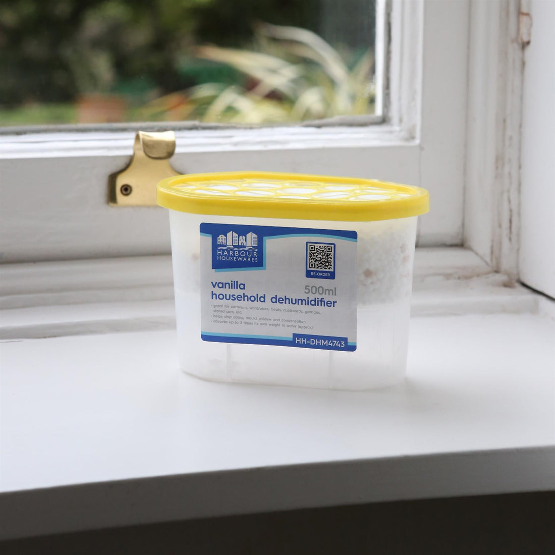 500ml Vanilla-Scented Moisture Absorber Tubs - Pack of 10