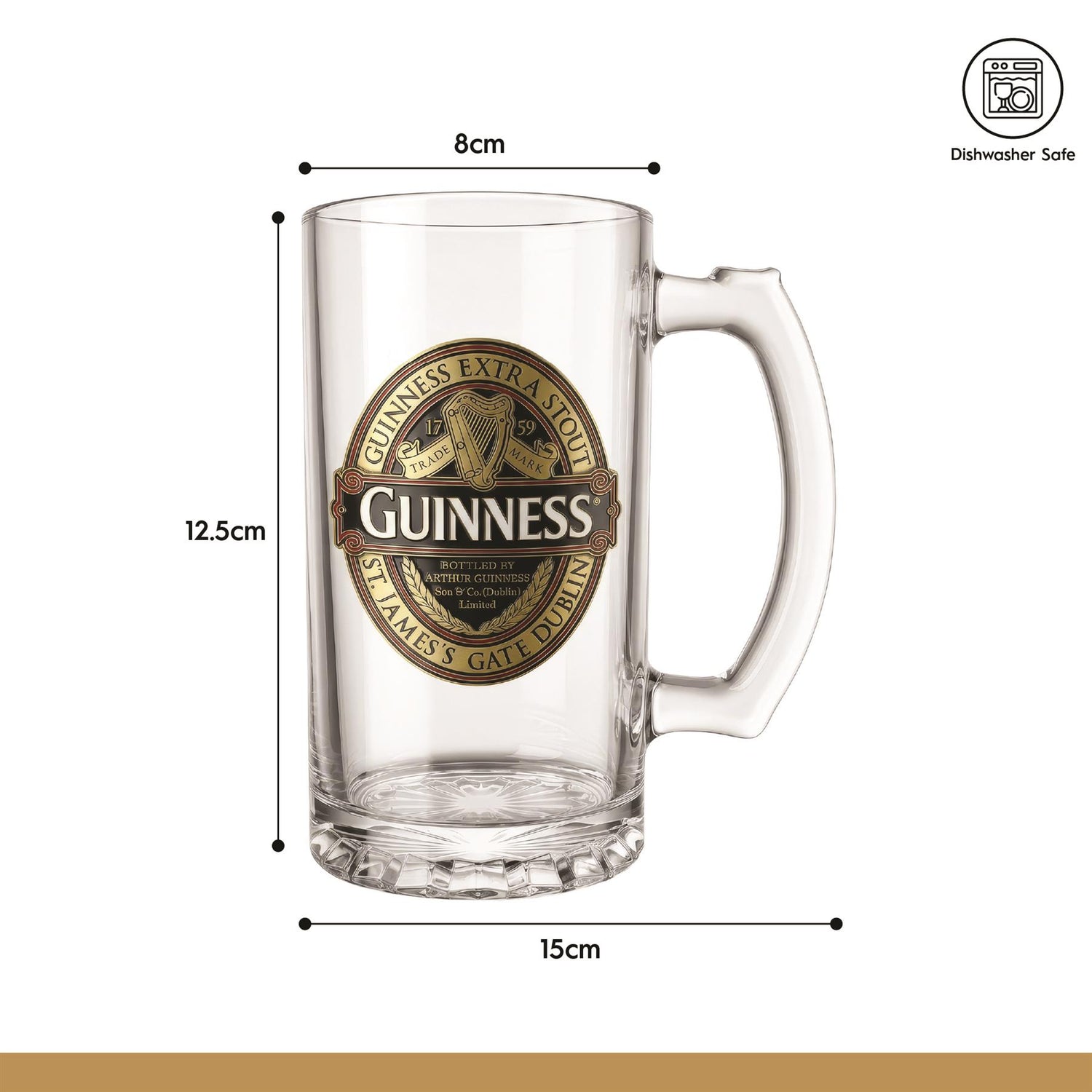 Guinness Limited Edition Glass Tankard
