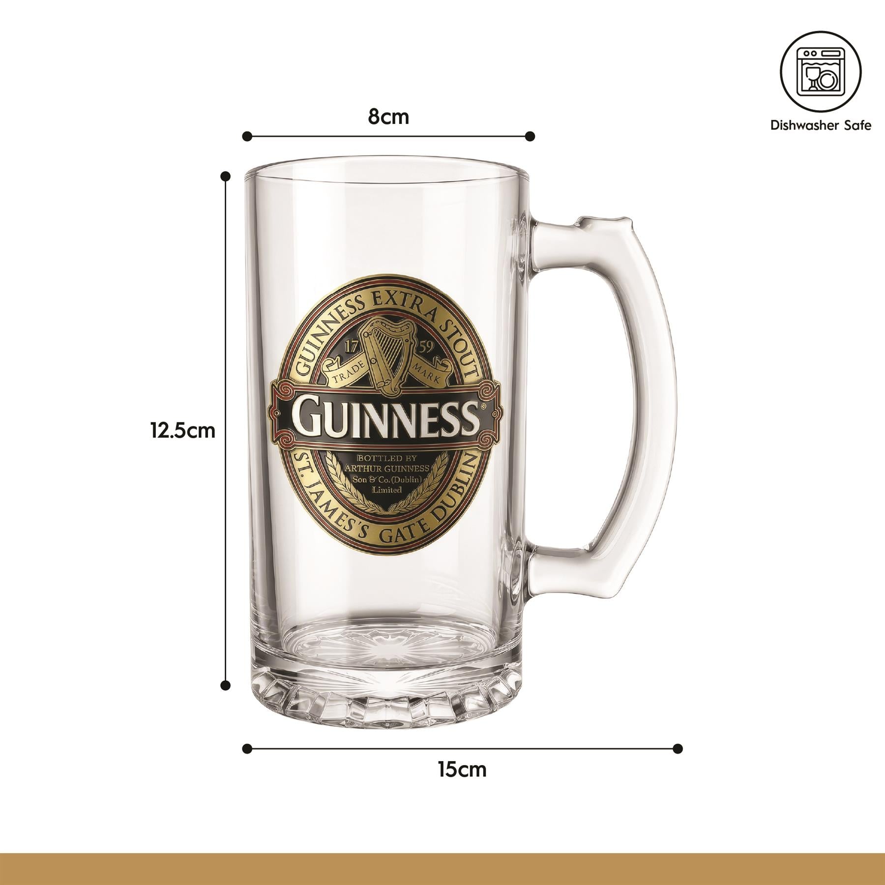 Guinness Limited Edition Glass Tankard