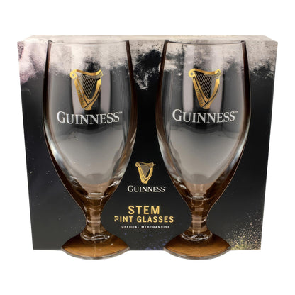 Guinness 2 Piece Stemmed Pint Glass Set
