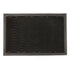 Heavy-Duty Door Mat - 90cm x 60cm - Black Wave - By Nicola Spring