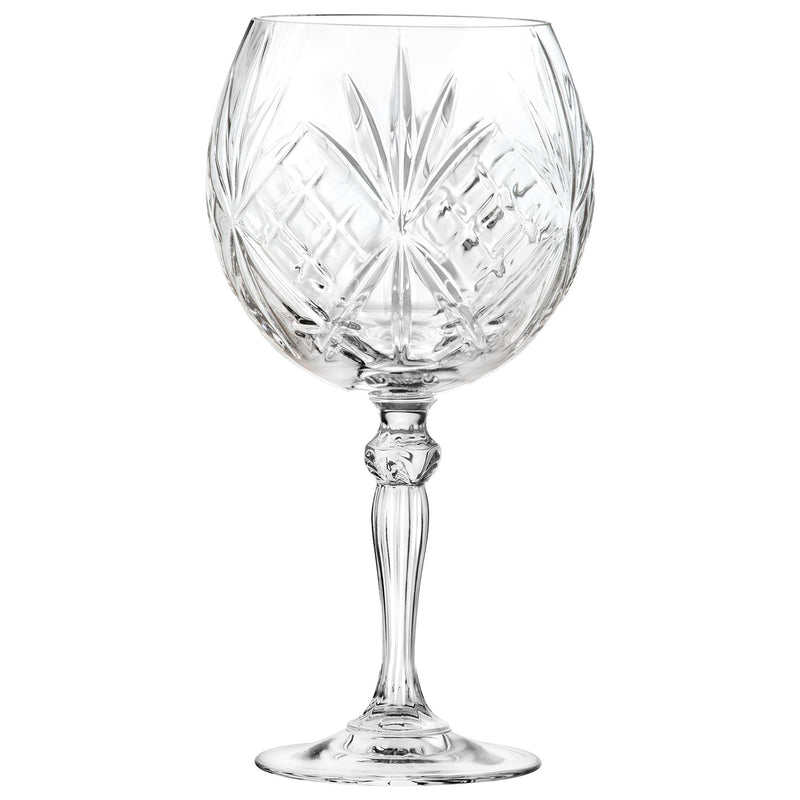 650ml Melodia Gin Glasses - Pack of Six - By RCR Crystal