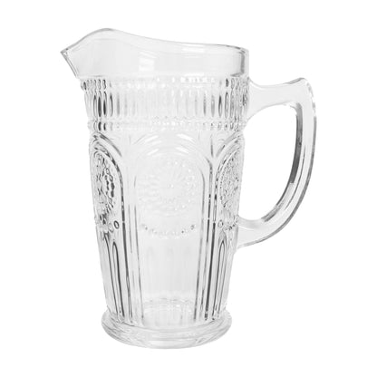 1.3L Amore Ribbed Glass Water Jug