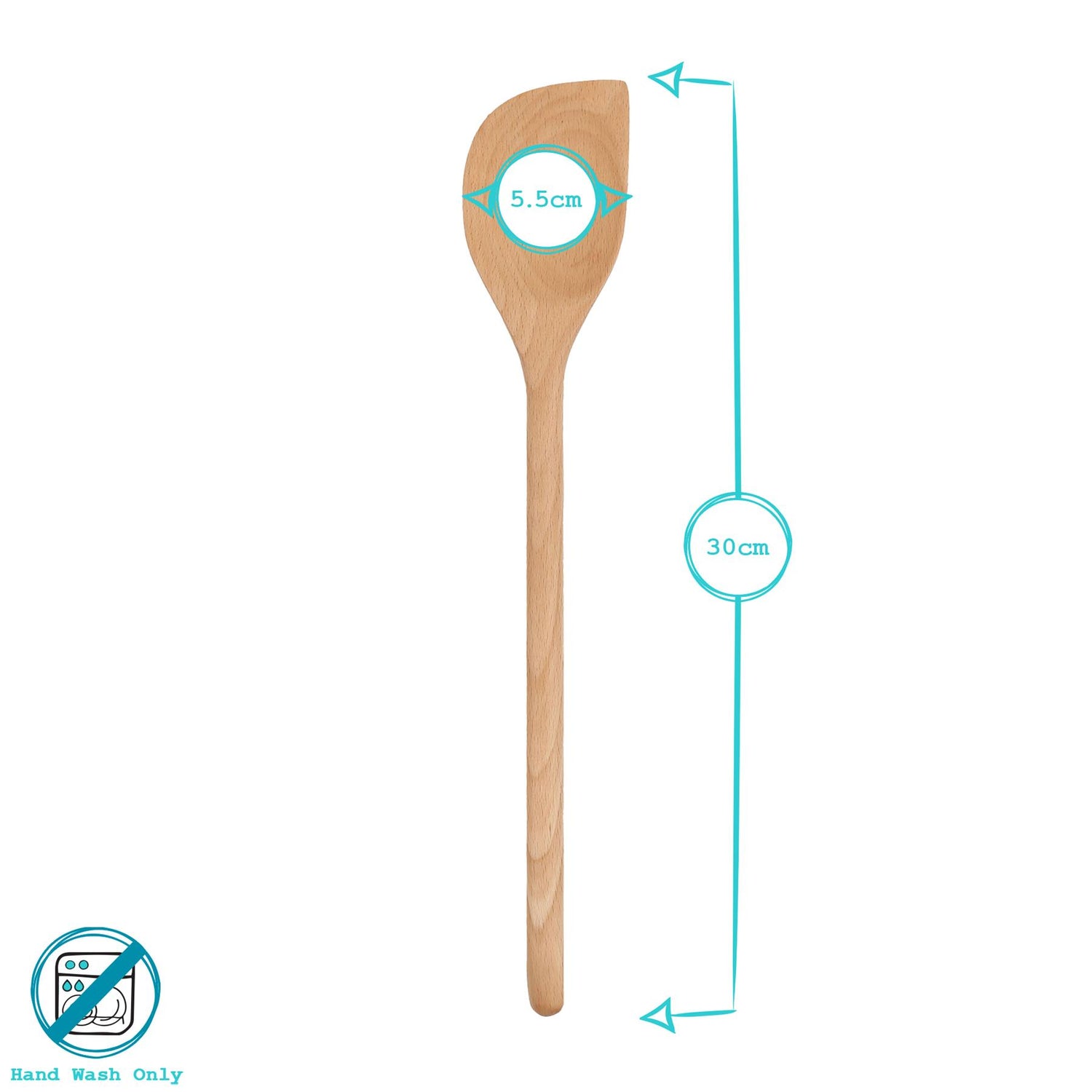 Wooden Scraper Spoon - 30cm