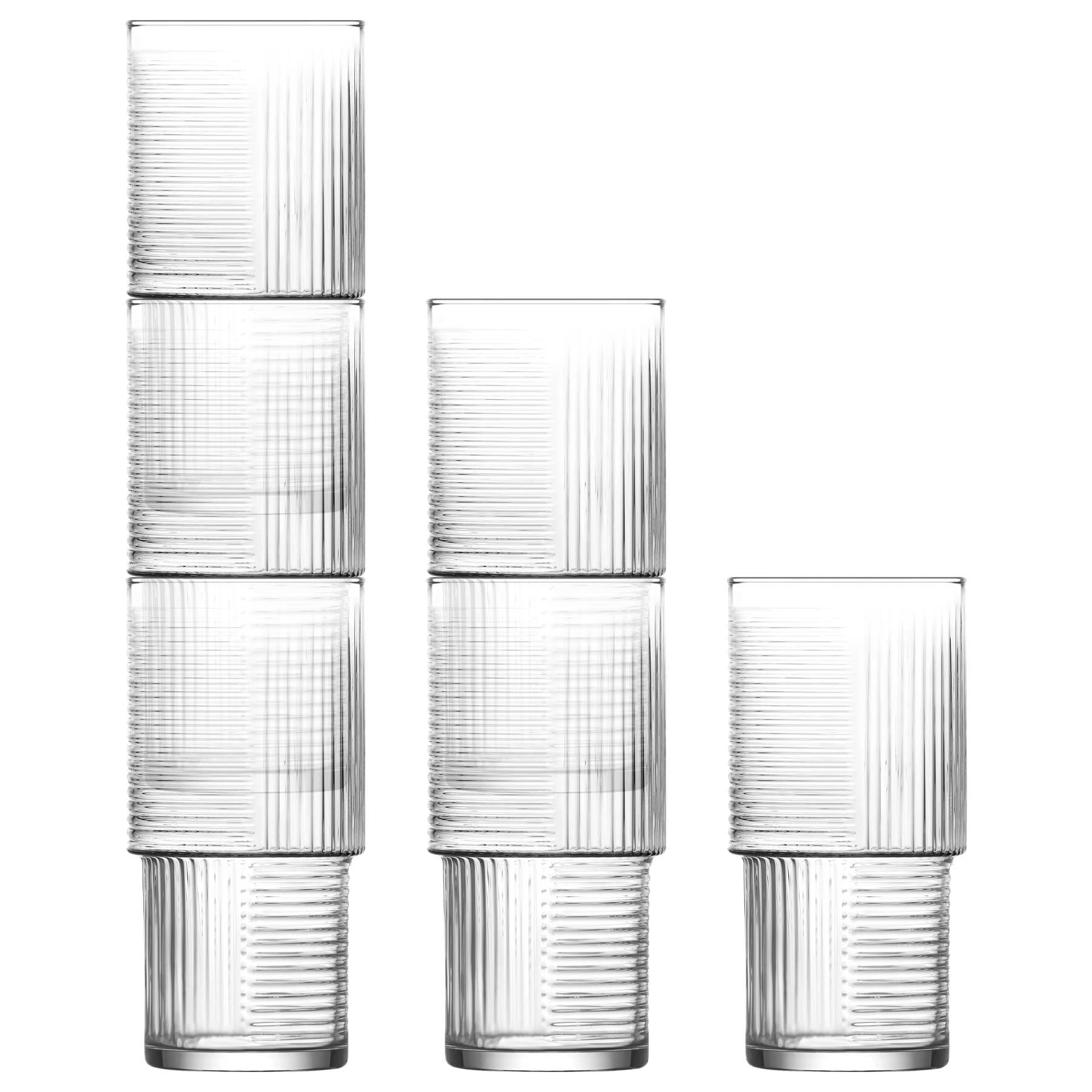 400ml Helen Stacking Highball Glasses - Pack of 6