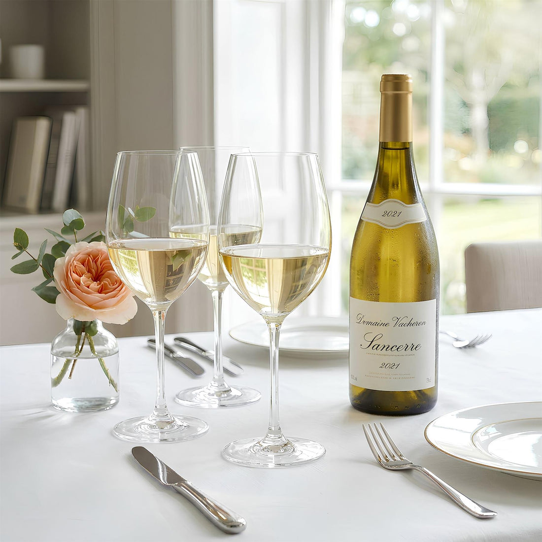 350ml Mayfair Crystal White Wine Glasses - Pack of 6