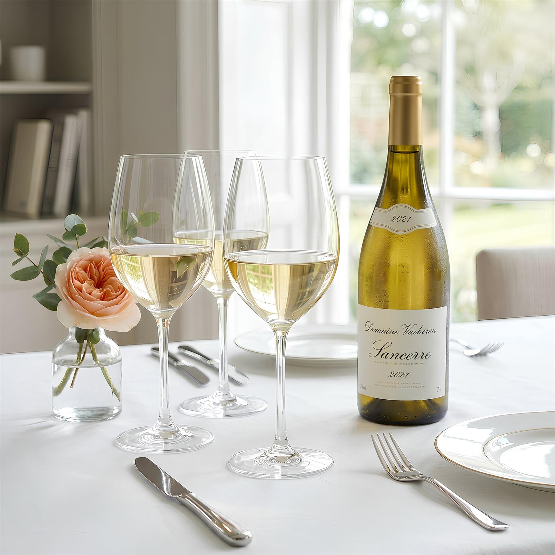 350ml Mayfair Crystal White Wine Glasses - Pack of 6