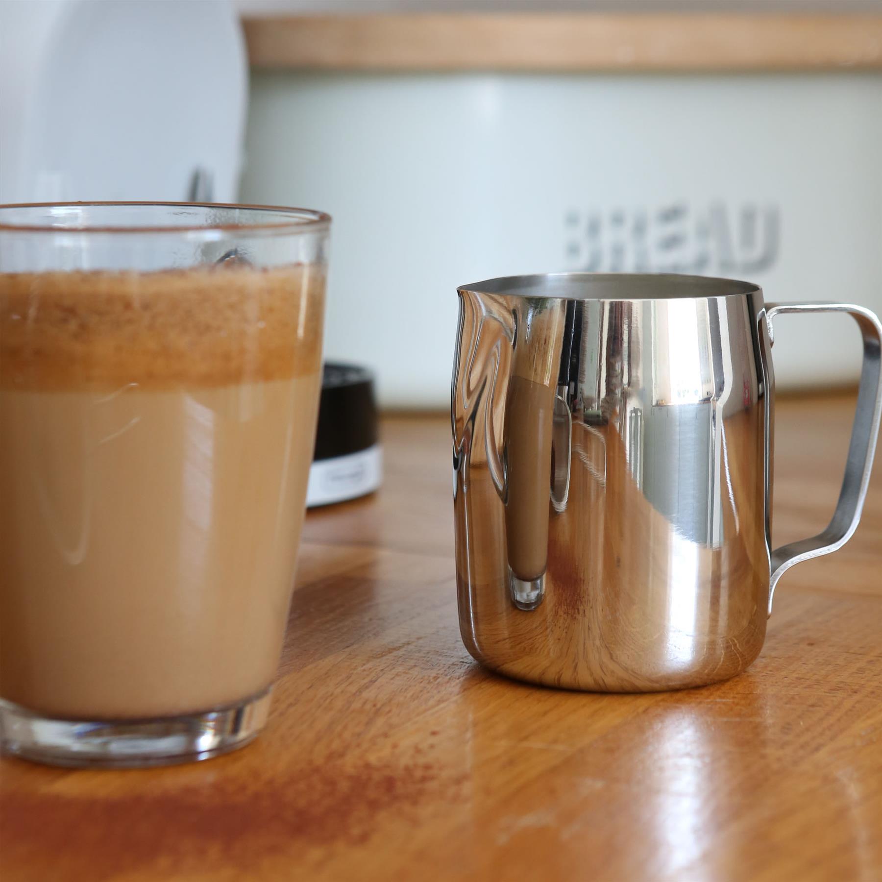 Stainless Steel Milk Jug - 410ml