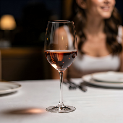 540ml Mayfair Crystal Rosé Wine Glasses - Pack of 6