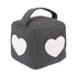 Heart Cubic Herringbone Door Stop