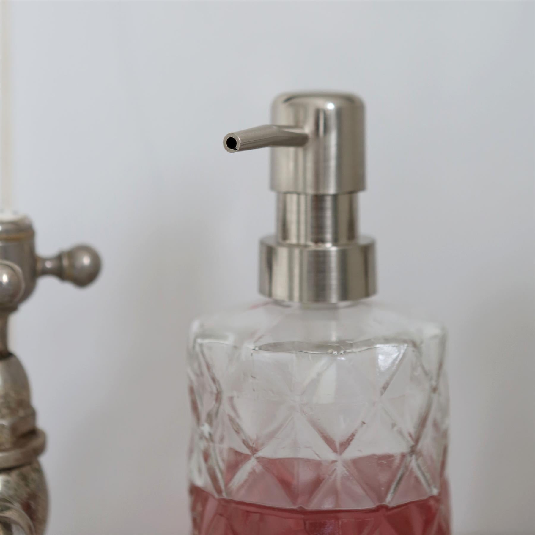 Prism Glass Soap Dispenser - 330ml