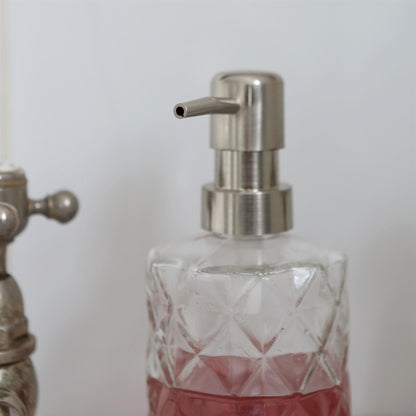 Prism Glass Soap Dispenser - 330ml