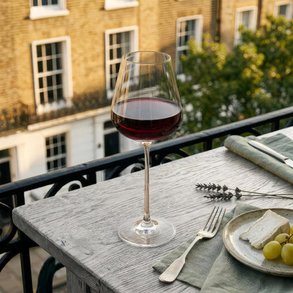 600ml Dulwich Crystal Red Wine Glasses - Pack of Six
