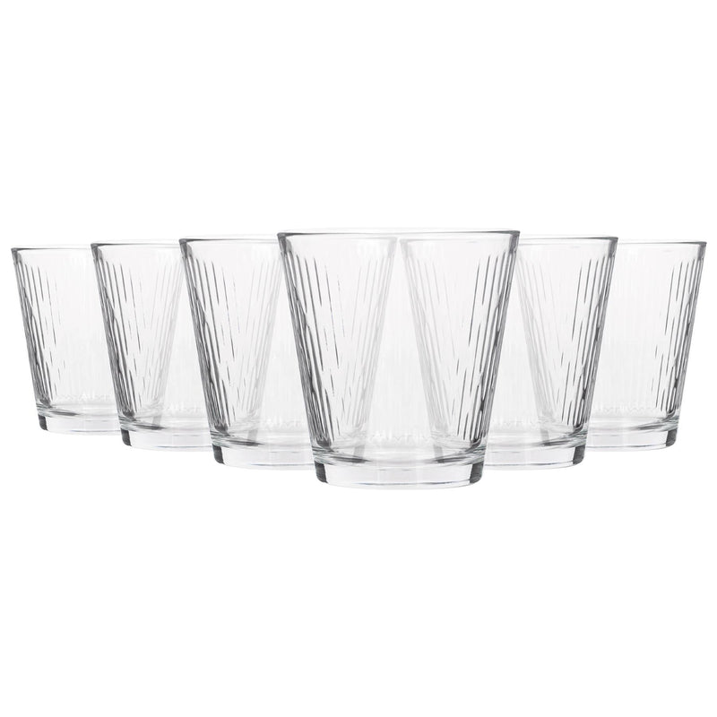 255ml Nora Glass Tumblers - Pack of 6 - By LAV