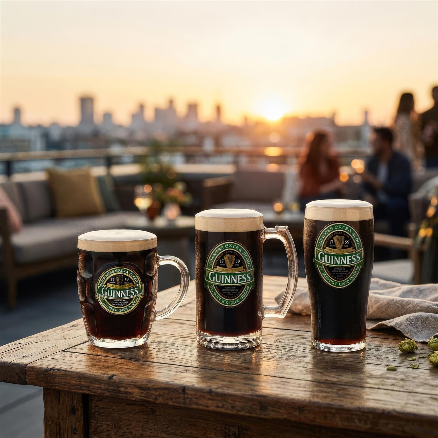 Guinness 2 Piece Ireland Pint Glass Set